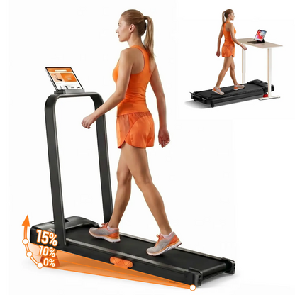 Compact Foldable Treadmill for Walking, Jogging & Running