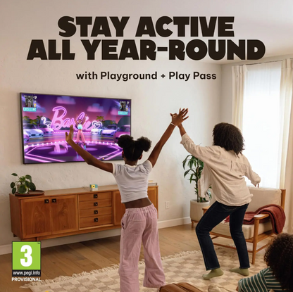 Active Motion Game Console for Kids & Families – Controller-Free Indoor Play System with Interactive Games