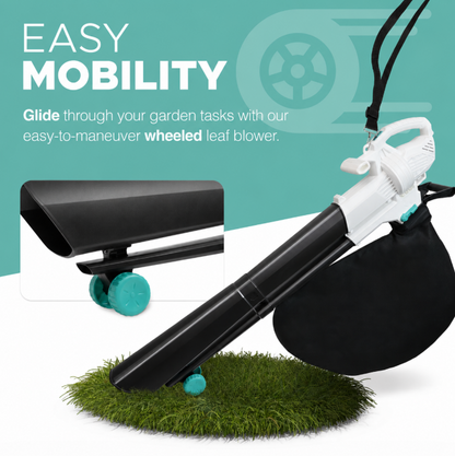 3-in-1 Electric Leaf Blower, Vacuum & Mulcher